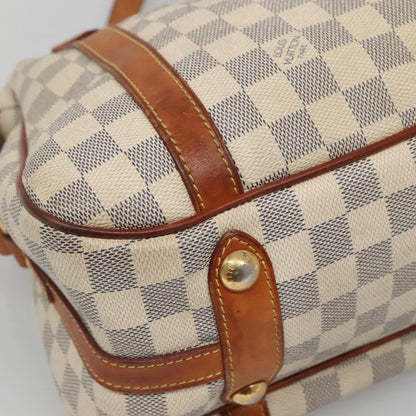 Louis Vuitton Stresa Handbag Damier, WHITE, CANVAS, Tote bag