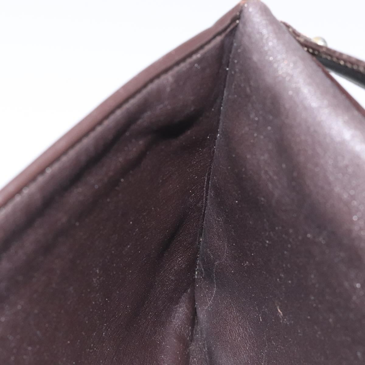 Christian Dior Vintage Trotter Shoulder Bag Canvas, BROWN, CANVAS, Shoulder bag