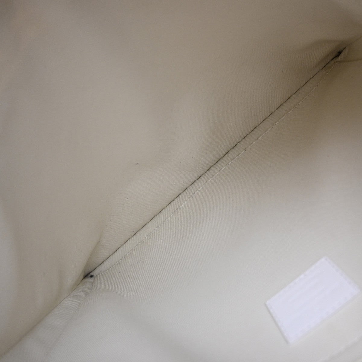 Louis Vuitton Pochette A4 Monogram Taurillon Leather, WHITE, LEATHER, Clutche & pouche