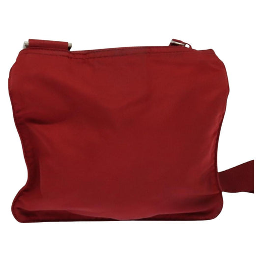 Prada Vintage Shoulder Bag Tessuto, RED, NYLON, Shoulder bag
