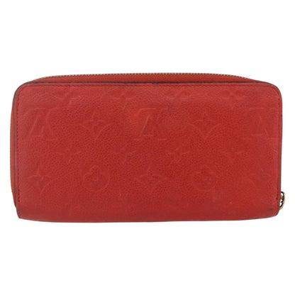 Louis Vuitton Portefeuille zippy Monogramme Empreinte Monogramme Empreinte, RED, LEATHER, Wallets