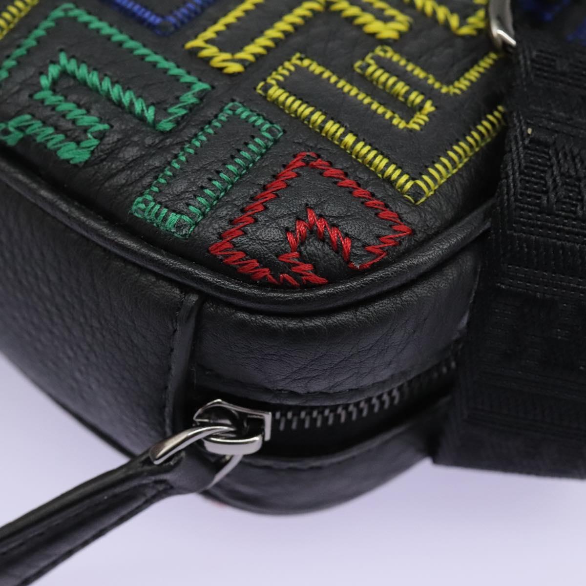Fendi Camera Bag Zucca Embossed Leather, MULTICOLOUR, LEATHER, Crossbody bag