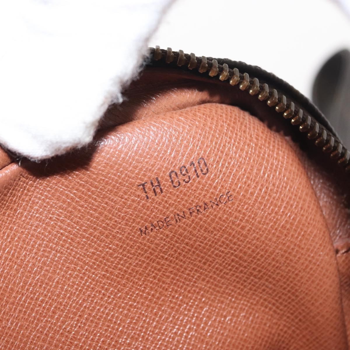 Louis Vuitton Marly Dragonne Clutch Monogram Canvas, BROWN, CANVAS, Clutche & pouche