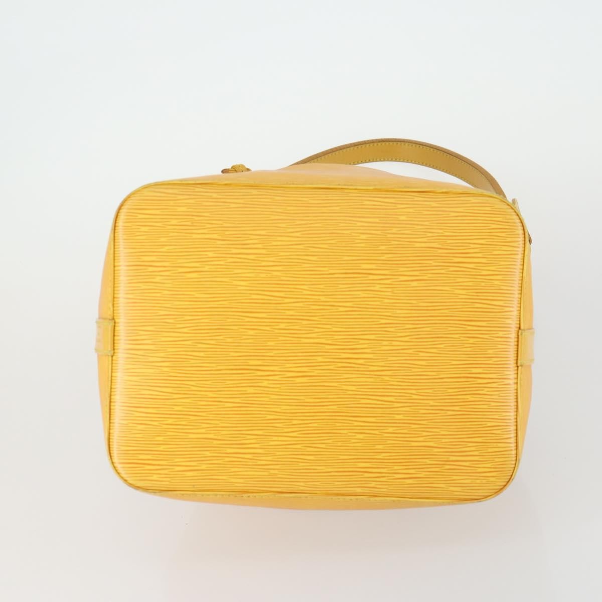 Louis Vuitton Petit Noe Handbag Epi Leather, YELLOW, LEATHER, Shoulder bag