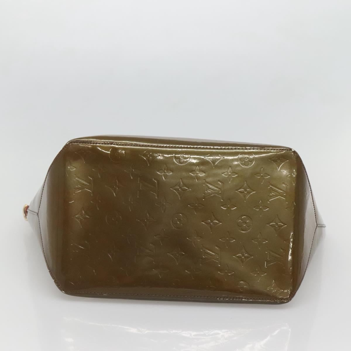 Louis Vuitton Bellevue Handbag Monogram Vernis, KHAKI, PATENT_LEATHER, Handbag
