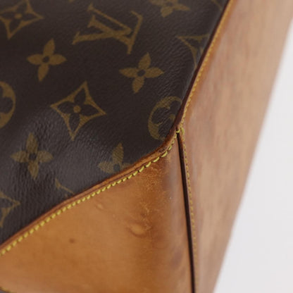 Louis Vuitton Cabas Mezzo Monogram Canvas, BROWN, CANVAS, Tote bag