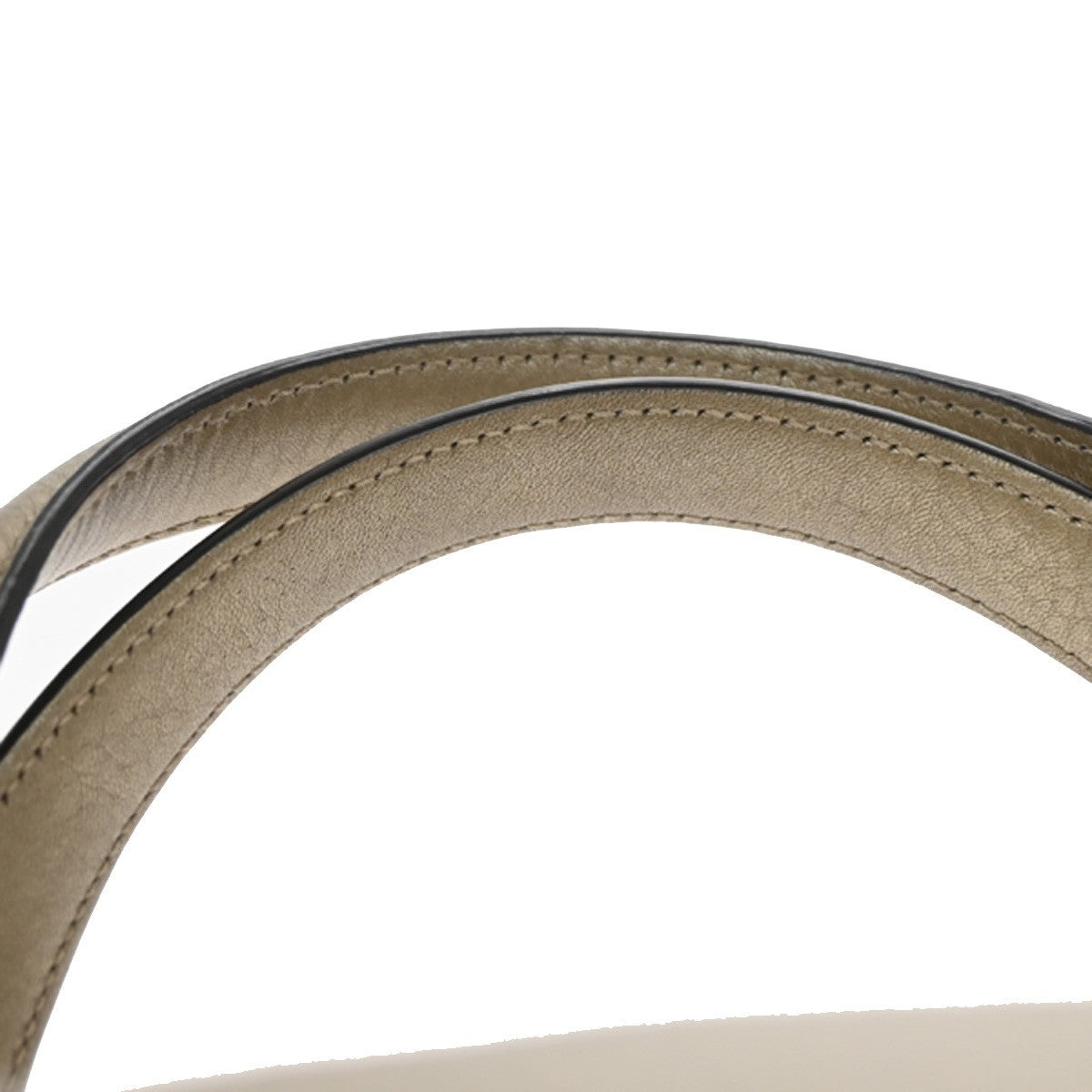 Gucci 1973 Top Handle Bag Leather, GOLD, LEATHER, Handbag