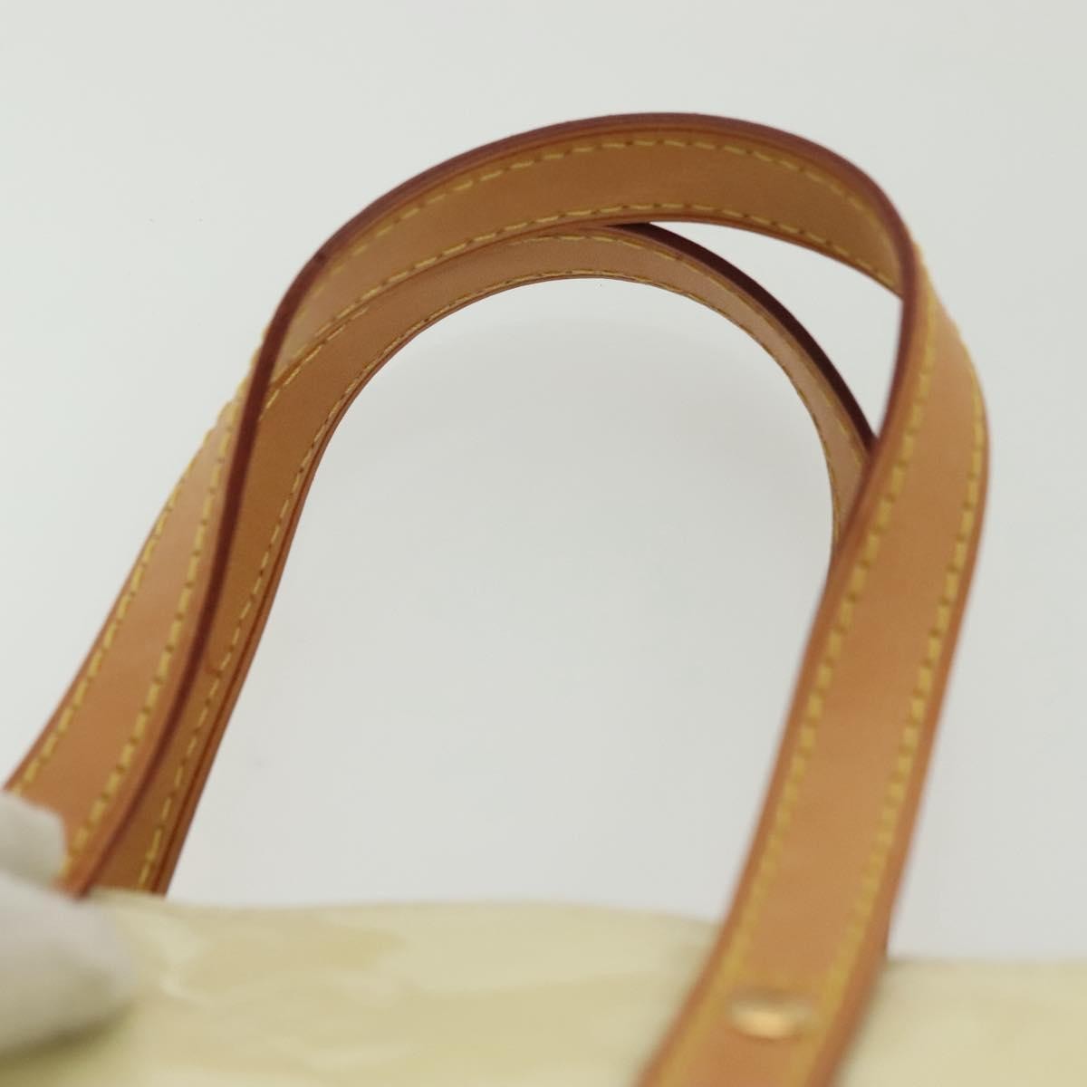 Louis Vuitton Reade Handbag Monogram Vernis, ECRU, PATENT_LEATHER, Handbag