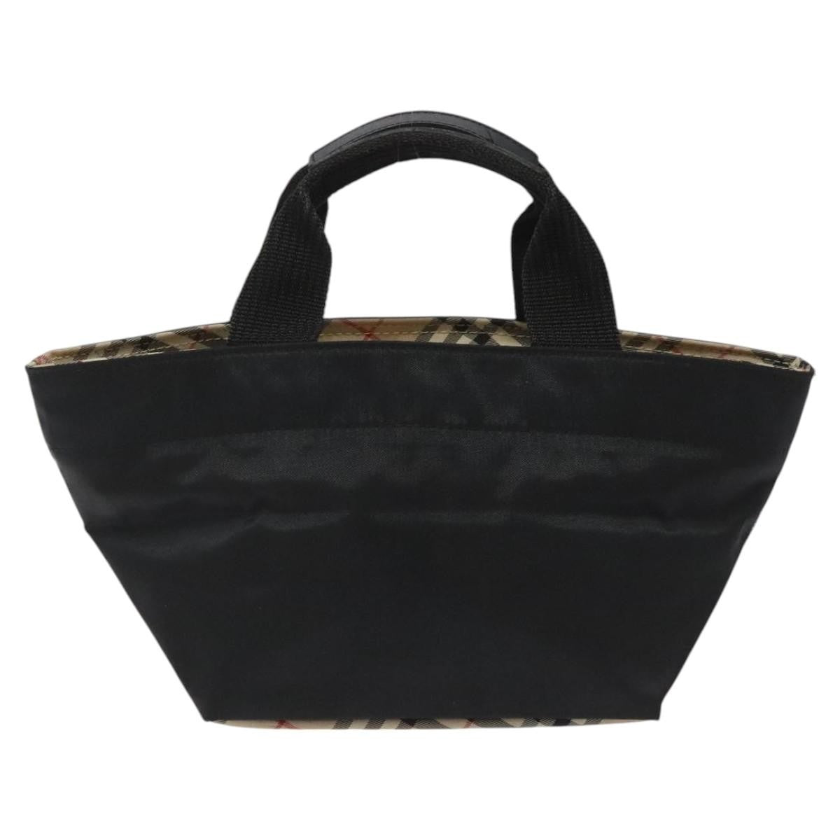 Burberry Nova Check Tote Nylon, BLACK, NYLON, Tote bag