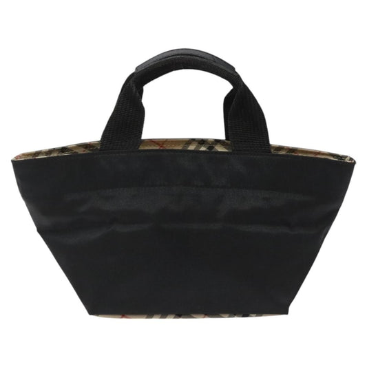 Burberry Nova Check Tote Nylon, BLACK, NYLON, Tote bag