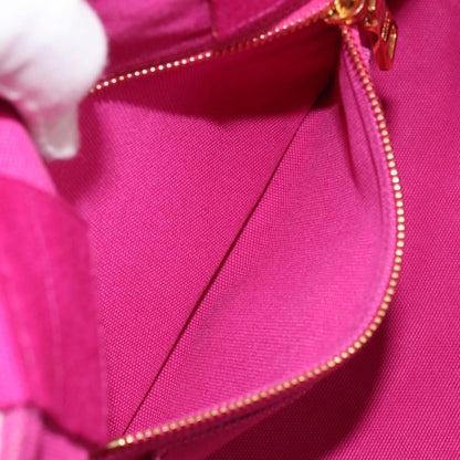 Prada Canapa Tote Canvas, PINK, CANVAS, Tote bag
