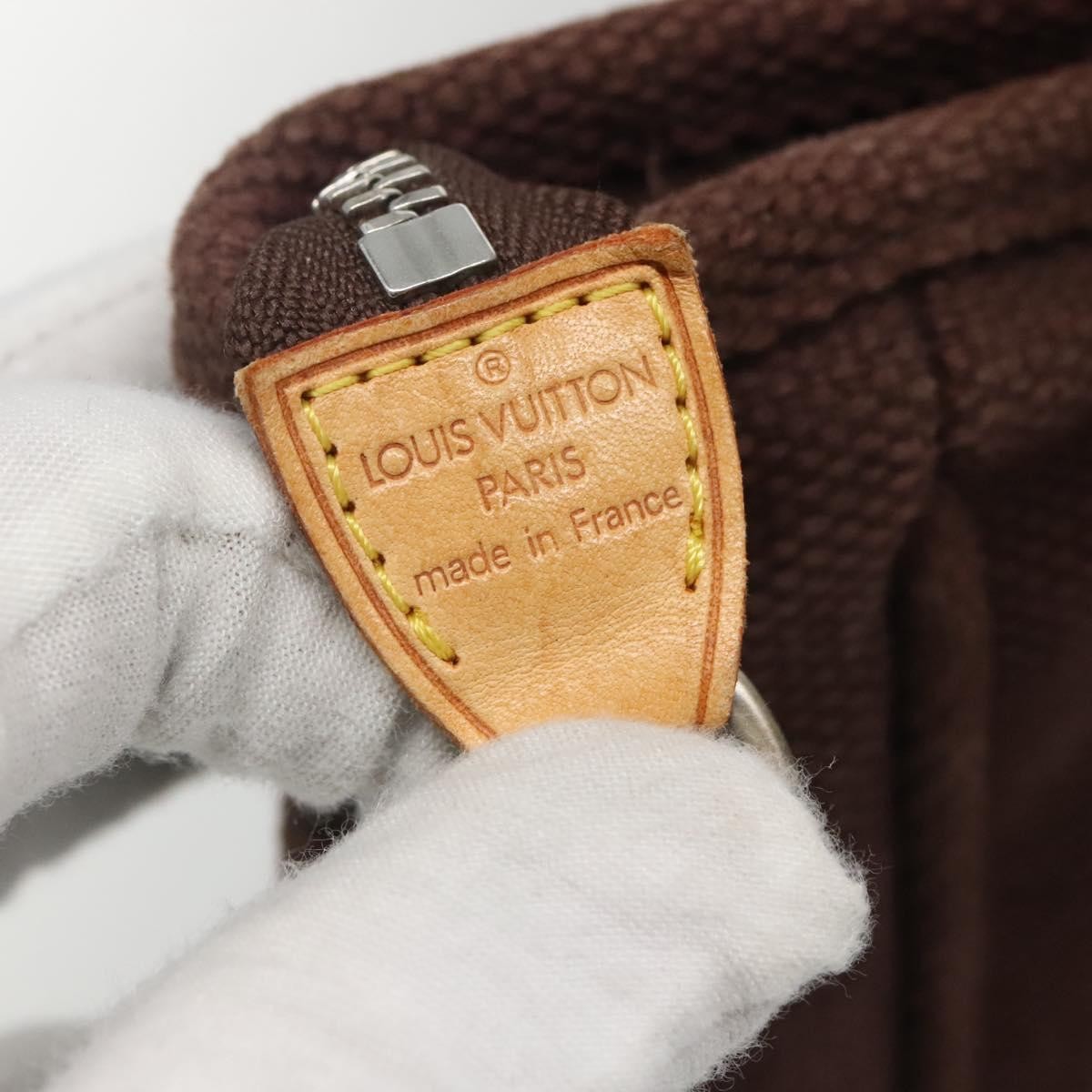 Louis Vuitton Antigua Tote Canvas, BROWN, CANVAS, Tote bag