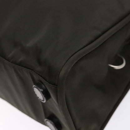 Prada Bowling Shoulder Bag Tessuto, KHAKI, NYLON, Shoulder bag