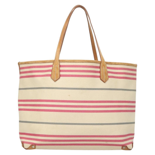 Burberry Blue Label Tote Bag Canvas, BEIGE, CANVAS, Tote bag