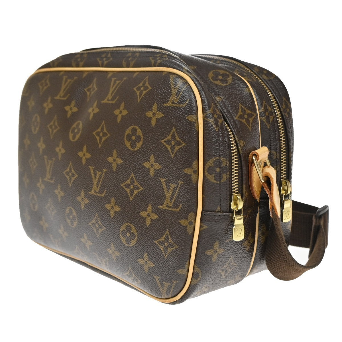 Louis Vuitton Reporter Bag Monogram Canvas, Brown, Canvas, Shoulder Bag