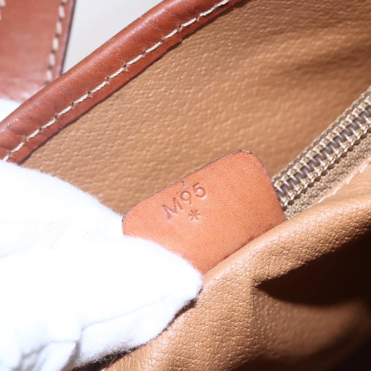 Celine Vintage Macadam Tote bag Canvas, BROWN, CANVAS, Tote bag