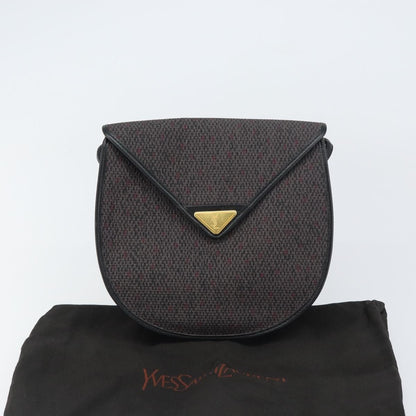 Saint Laurent Vintage Shoulder Bag PVC Leather, GRAY, PVC, Shoulder bag