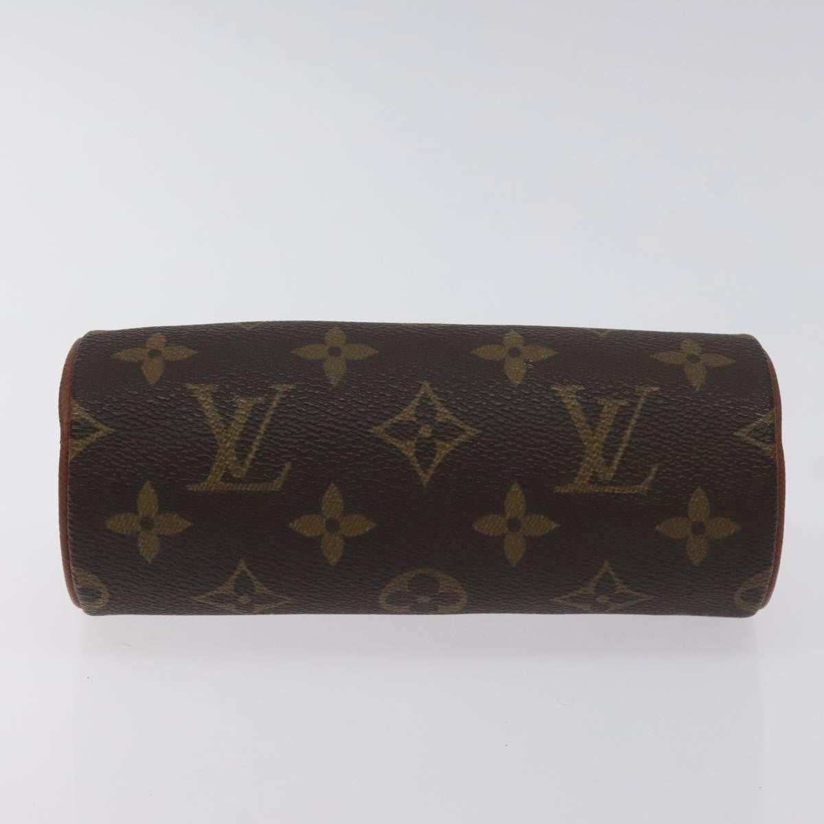 Louis Vuitton Papillon Pochette Monogram Canvas, BROWN, CANVAS, Clutche & pouche