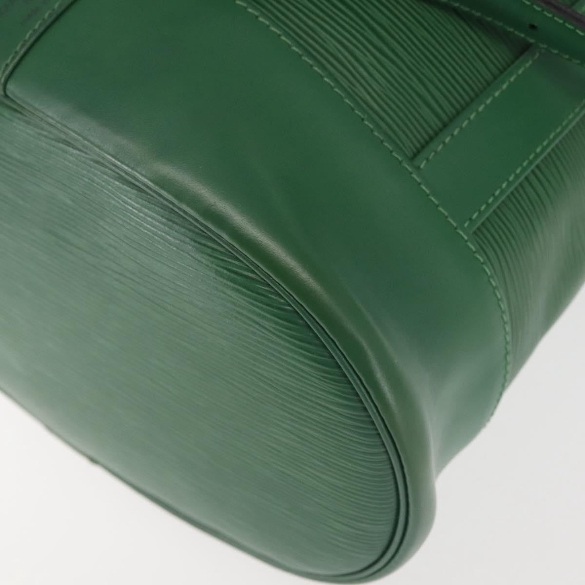 Louis Vuitton Randonnee Backpack Epi Leather, GREEN, LEATHER, Shoulder bag