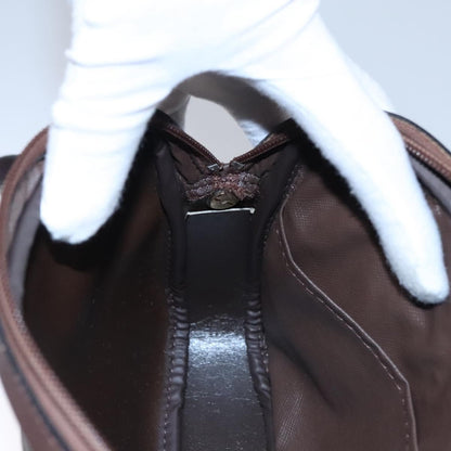 Burberry Nova check Pochette Canvas, BROWN, CANVAS, Clutche & pouche