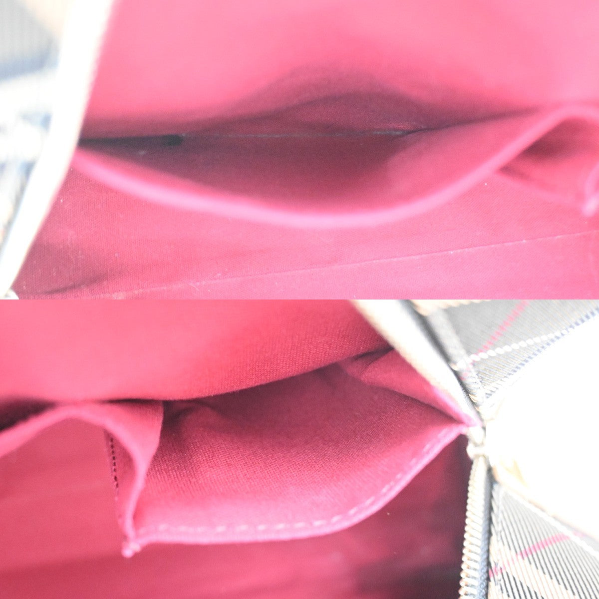 Burberry Blue Label Handbag Canvas, BLACK, CANVAS, Handbag