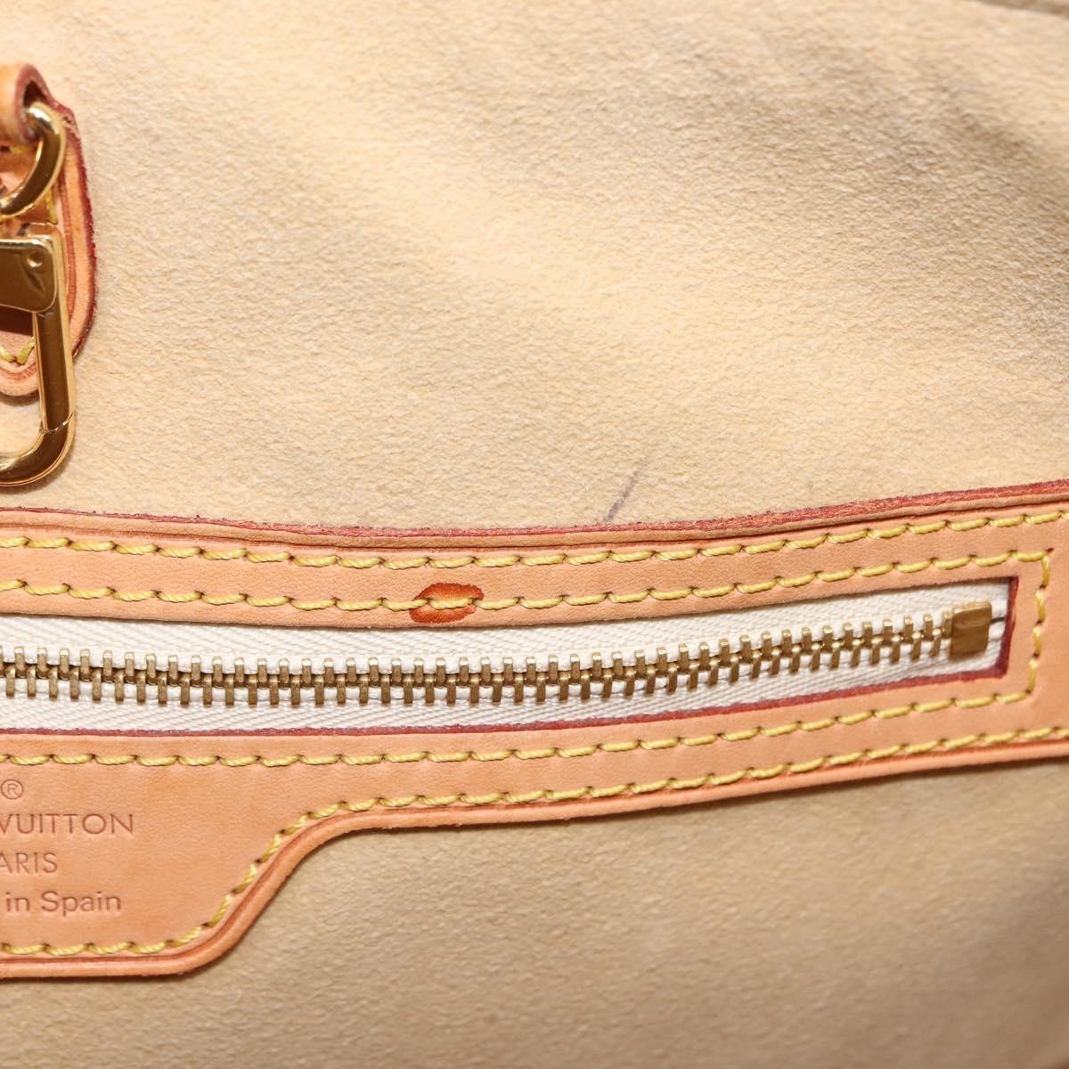 Louis Vuitton Hampstead Handbag Damier, WHITE, CANVAS, Tote bag