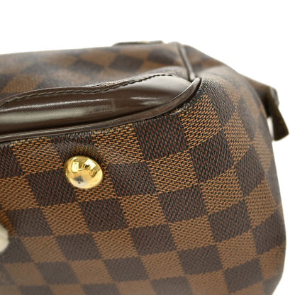Louis Vuitton Verona Handbag Damier, BROWN, CANVAS, Handbag