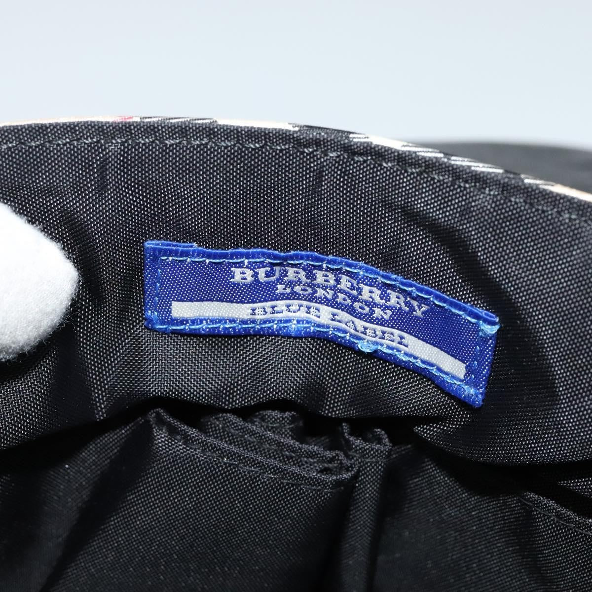 Burberry Nova Check Blue Label Nylon, BEIGE, NYLON, Shoulder bag