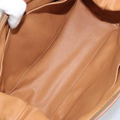 Celine C Macadam Pouch Canvas, BROWN, PVC, Clutche & pouche