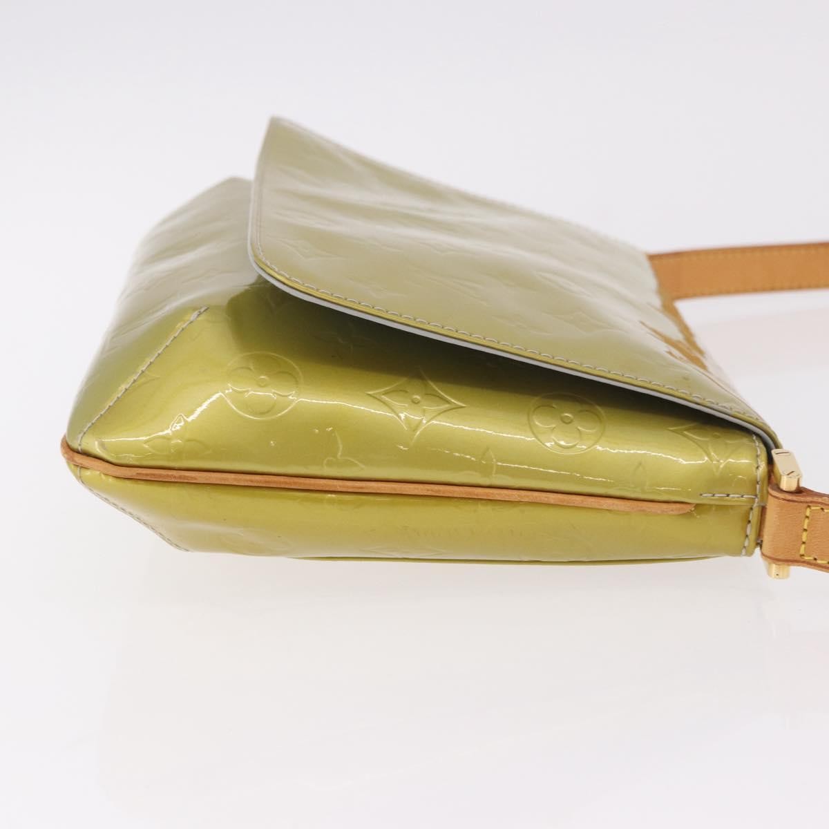 Louis Vuitton Thompson Street Handbag Monogram Vernis, Gray, Patent Leather, Shoulder Bag