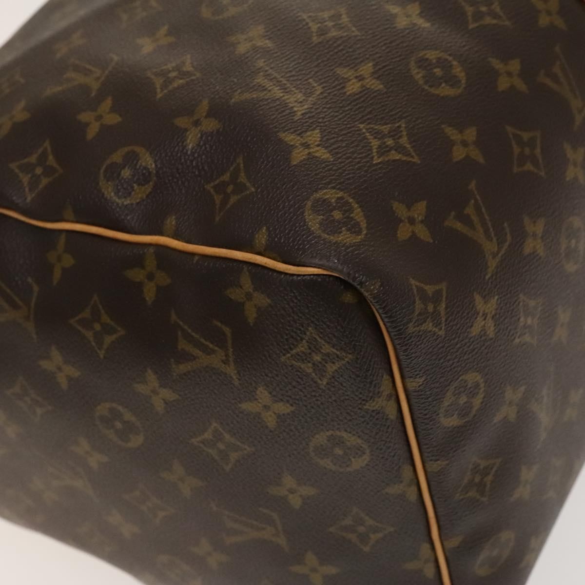Louis Vuitton Keepall Bag Monogram Canvas, BROWN, CANVAS, Travel bag