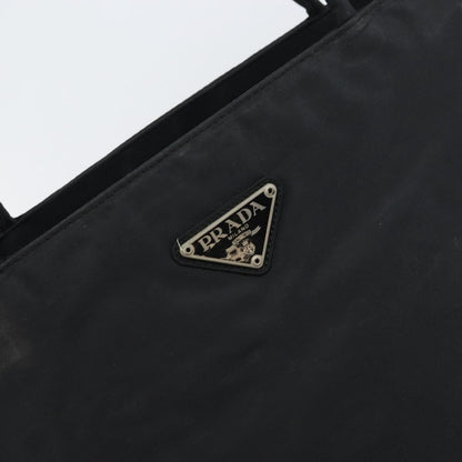 Prada Vintage Tote Tessuto, BLACK, NYLON, Tote bag