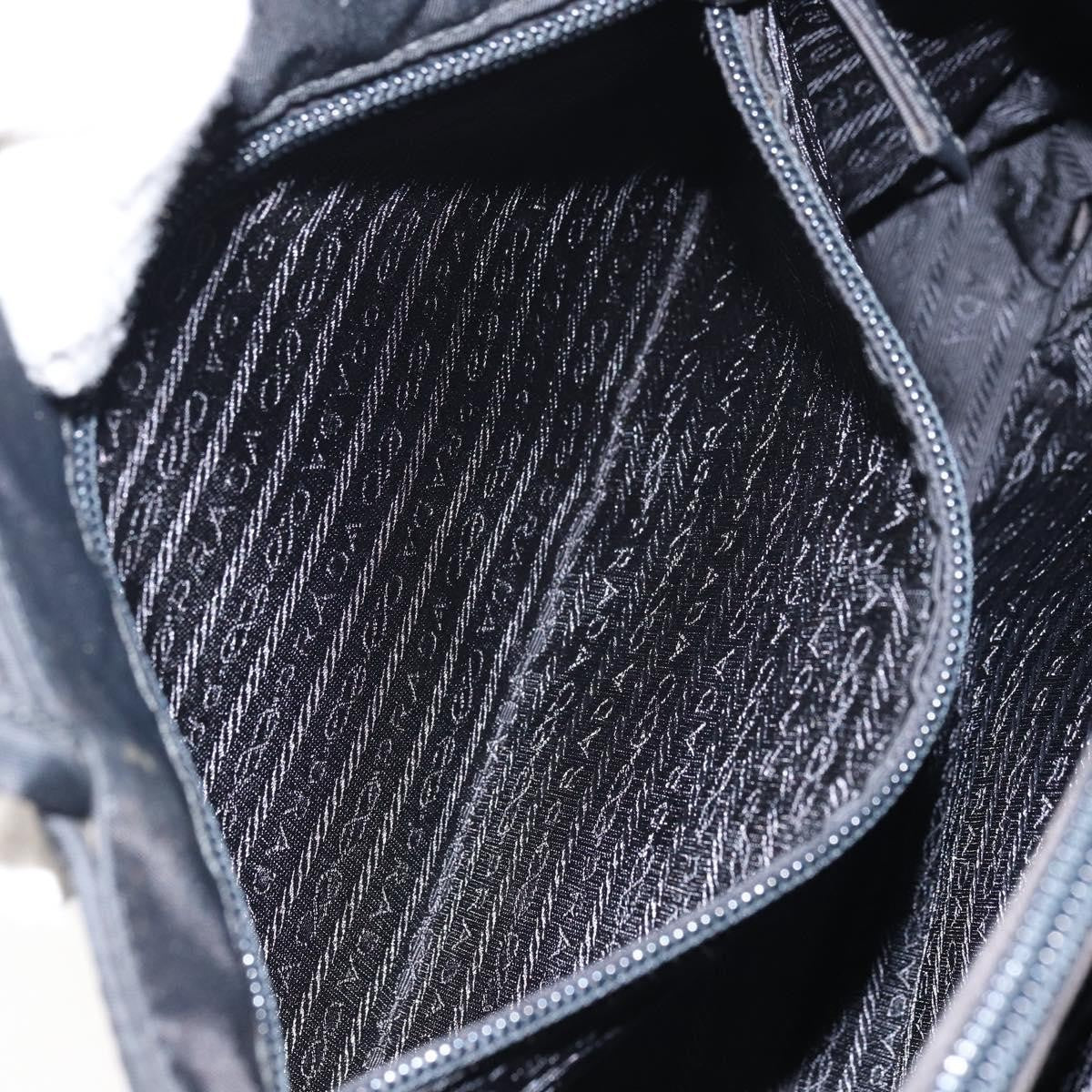 Prada Vintage Tote Nylon, BLACK, NYLON, Tote bag
