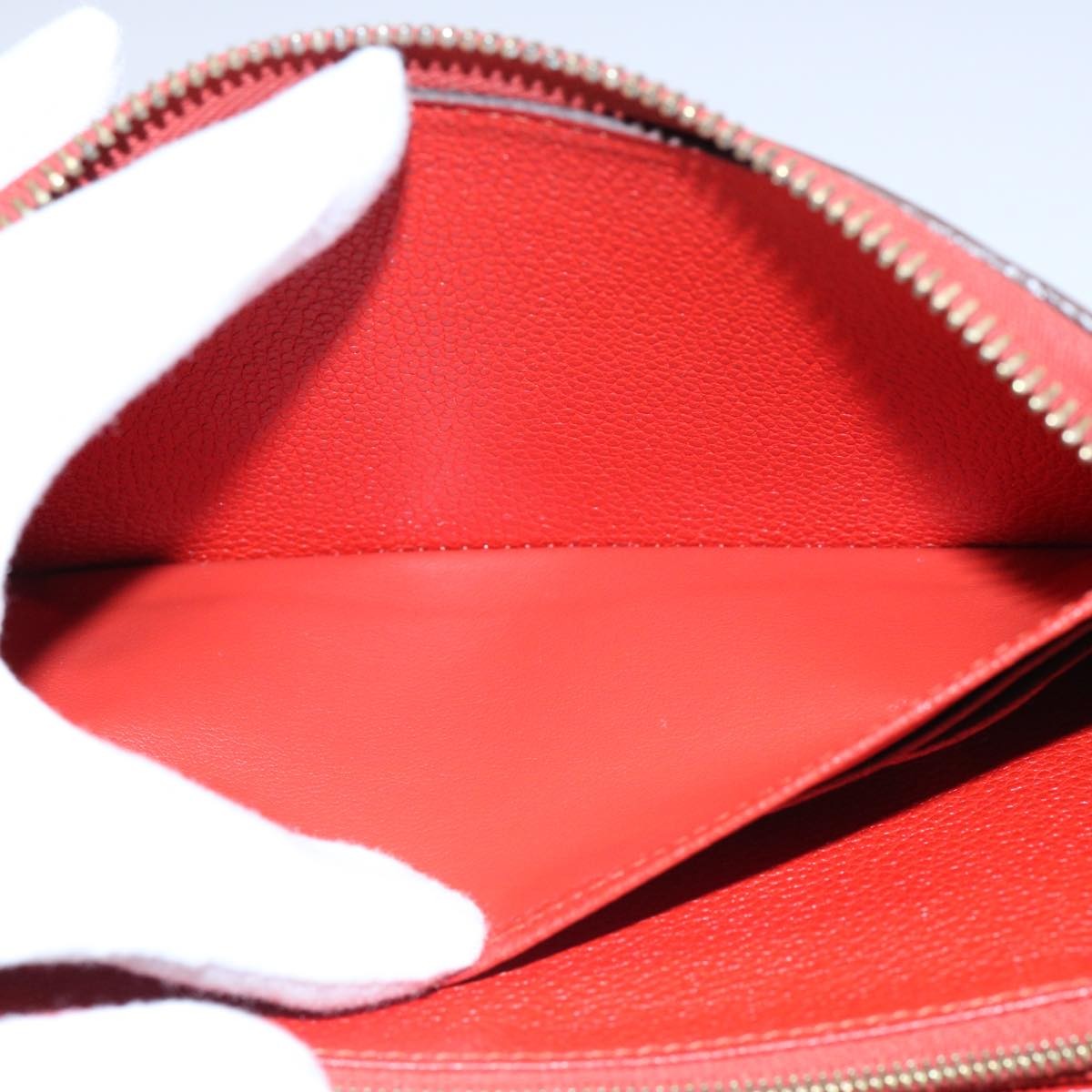 Louis Vuitton Portefeuille zippy Monogramme Empreinte Monogramme Empreinte, RED, LEATHER, Wallets