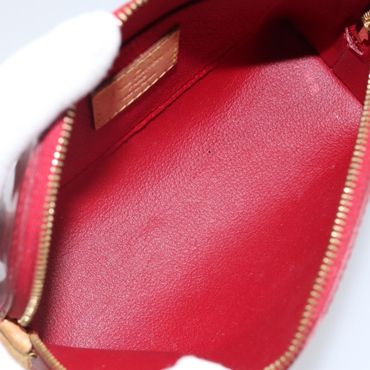 Louis Vuitton Cosmetic Pouch Electric Epi Leather, RED, PATENT_LEATHER, Toiletry Case