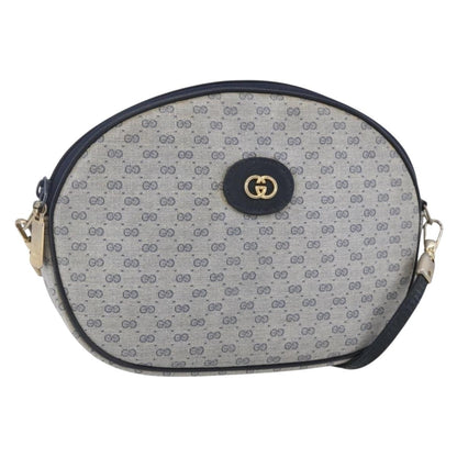 Gucci Micro GG supreme shoulder bag GG canvas, NAVY, CANVAS, Shoulder bag