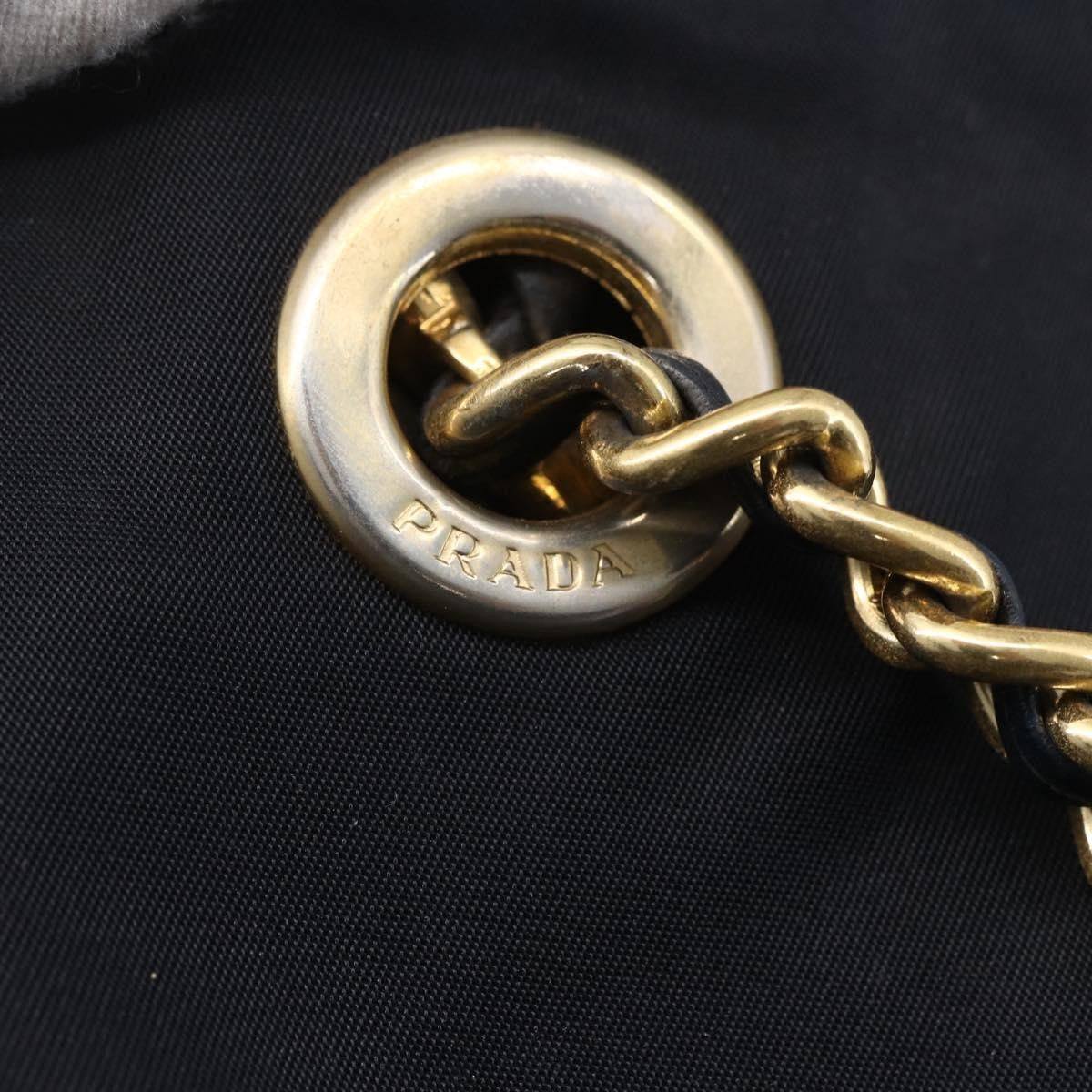 Prada Re-Edition 1995 Chain Tote Quilted Re-Nylon, NAVY, NYLON, Shoulder bag