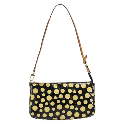 Louis Vuitton Pochette Accessoires NM Kusama Infinity Dots Monogram Vernis, BLACK, PATENT_LEATHER, Clutche & pouche