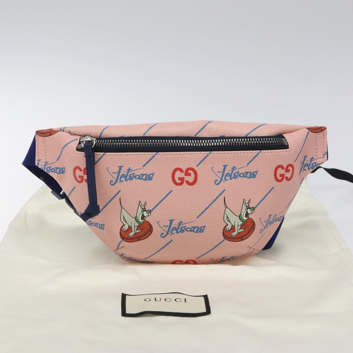 Gucci Children's Belt Bag GUCCI x The Jetsons, PINK, PVC, Shoulder bag