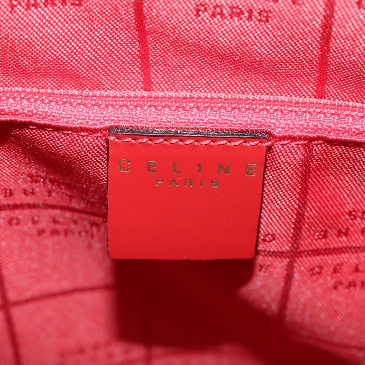 Celine Handbag Patent leather, RED, PATENT_LEATHER, Handbag
