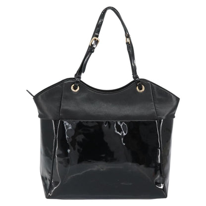 Salvatore Ferragamo Vala tote Patent Leather, BLACK, PATENT_LEATHER, Tote bag