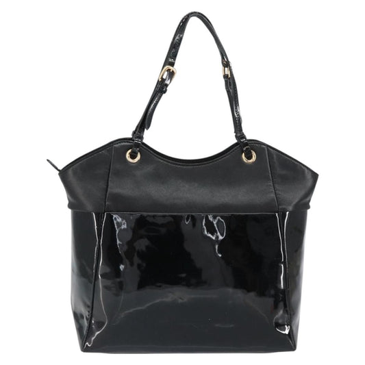 Salvatore Ferragamo Vala tote Patent Leather, BLACK, PATENT_LEATHER, Tote bag