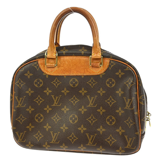 Louis Vuitton Trouville Handbag Monogram Canvas, BROWN, CANVAS, Handbag