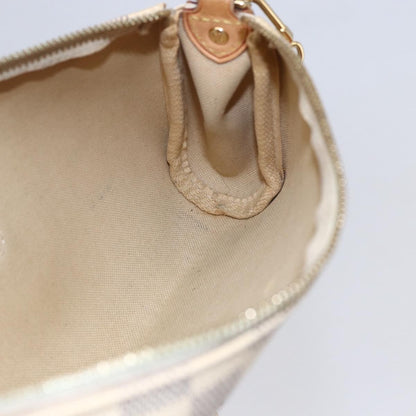 Louis Vuitton Eva Handbag Damier, BEIGE, CANVAS, Handbag