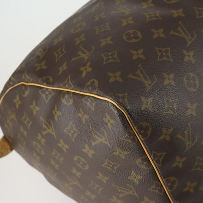 Louis Vuitton Keepall Bag Monogram Canvas, BROWN, CANVAS, Travel bag