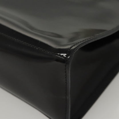 Salvatore Ferragamo Shopper Tote Patent Leather, BLACK, PATENT_LEATHER, Tote bag