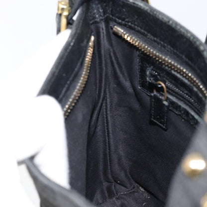 Gucci Vintage Shoulder Bag Monogram Canvas, BLACK, CANVAS, Shoulder bag