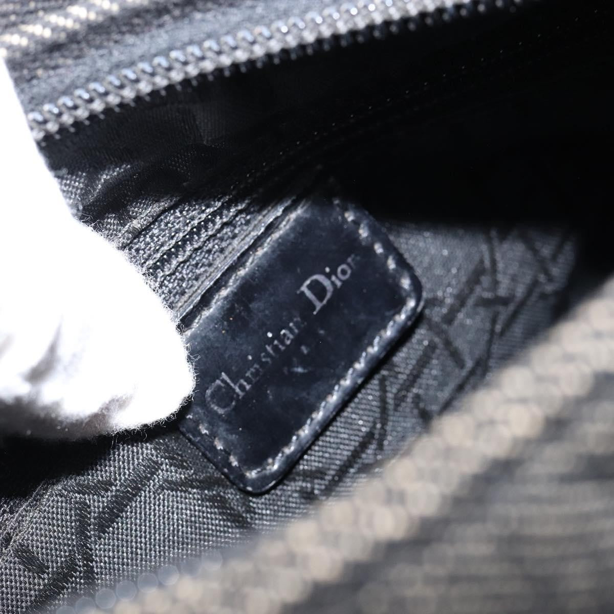 Christian Dior Vintage Lady Dior Bag Cannage Quilt Denim, BLACK, DENIM_JEANS, Handbag