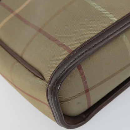 Burberry Nova check Shoulder bag Canvas, BEIGE, CANVAS, Shoulder bag