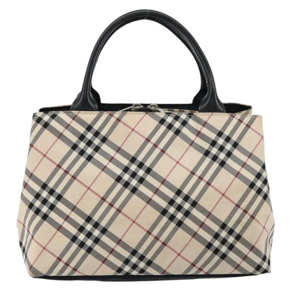 Burberry Nova Check Handbag Nylon, BEIGE, NYLON, Handbag